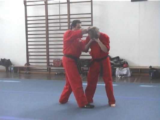 Kuk Sa Nim demonstrates Self Defense Tech